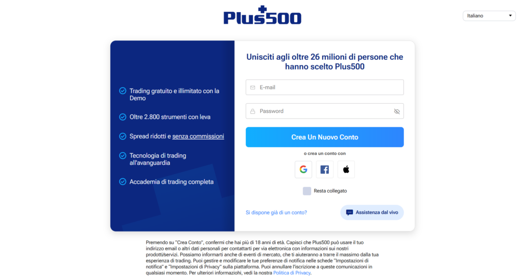 Come Registrarsi su Plus500 - PiattaformaTrading.IT Come Registrarsi su Plus500