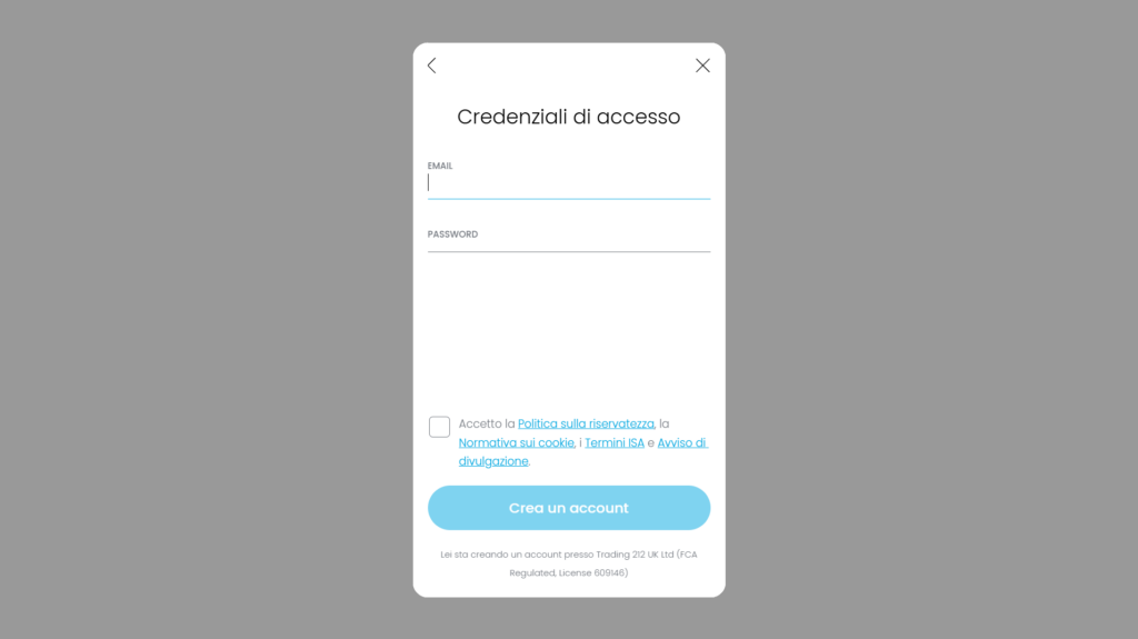 Come Registrarsi su Trading212